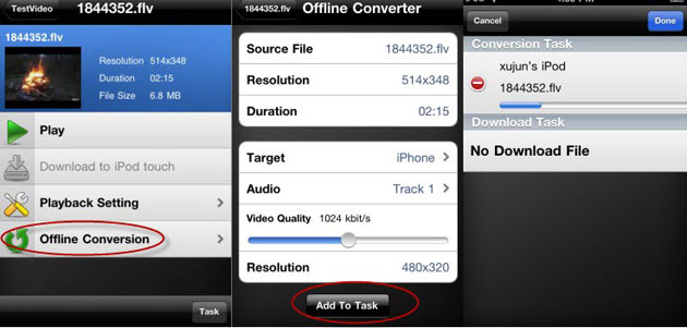 Remote Stream Video to iPhone iPad