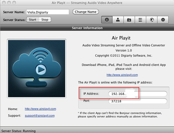 Remote Access and Stream Video to iPhone
