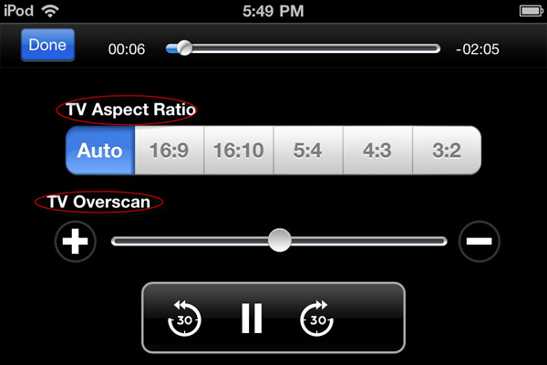 stream video audio to TV - step 3