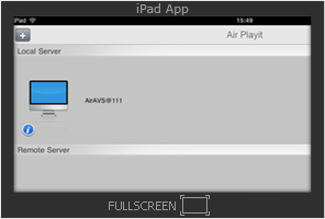 Air Playit iPad app