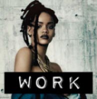 rihanna work new song