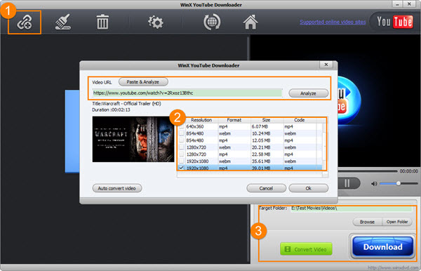 Free Download Warcraft Movie/Trailer HD MP4